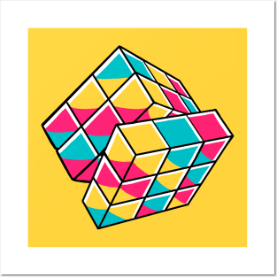 Puzzle Cube Posters and Art